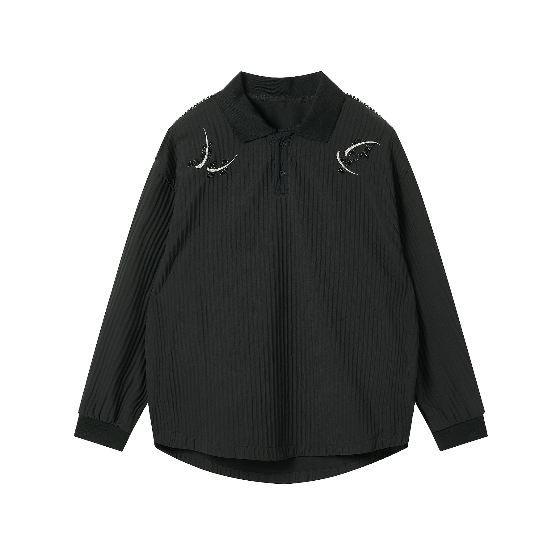 JHYQ TEXTURE LONG SLEEVE SHIRT